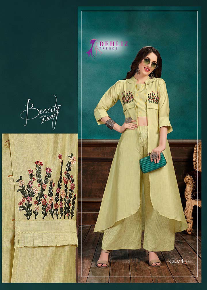 Dehliz Trends Selfie Vol-3 Fancy Linen Silk Kurti Dehliz Trends Selfie Vol-3 Fancy Linen Silk Kurti